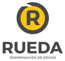 Logo de la Denominación de Origen Rueda, entidad colaboradora del Máster de Bodegas de la Cámara de Valladolid y referente en vinos blancos de calidad