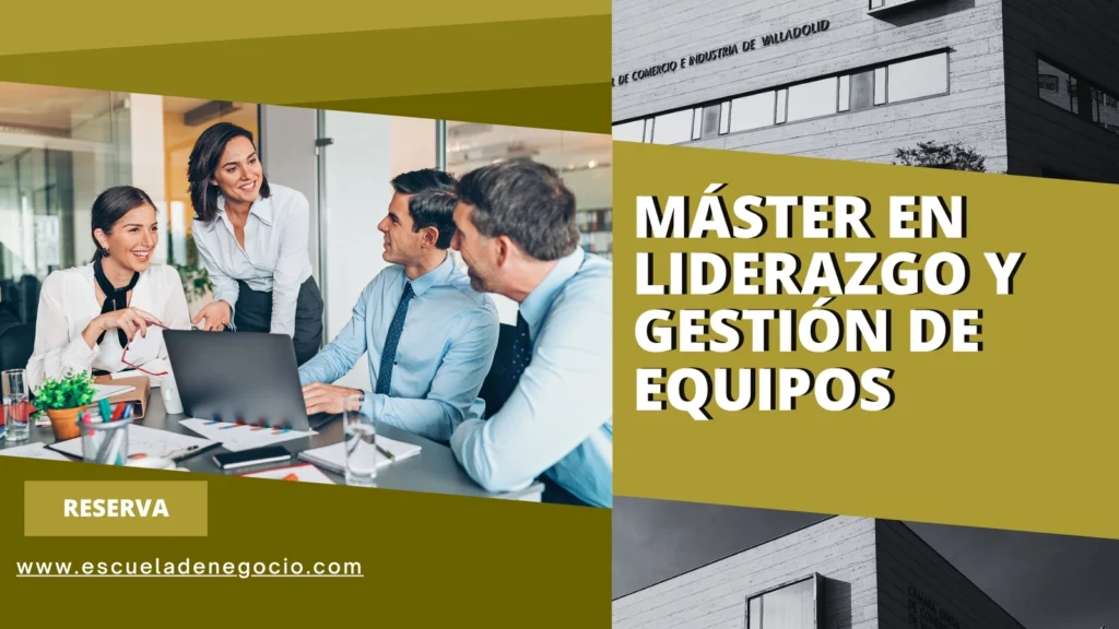 Creatividad del Máster en liderazgo y gestión de equipos de la Escuela de Negocios de la Cámara de Comercio de Valladolid